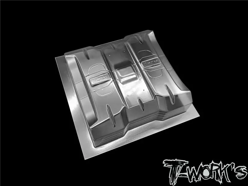 Te-120L 1/10 Lexan Rear Wing  6.5" Wide  2Pcs. ( Light Weight ) 1