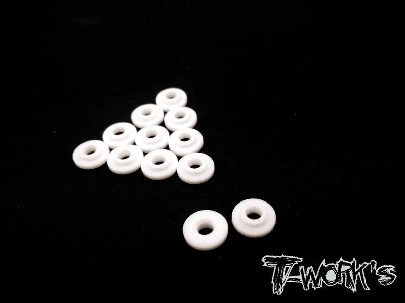 Te-122 Teflon Shock Shaft Guides ( For Yokomo Bd7/Bd7'15)   12Pcs. 1