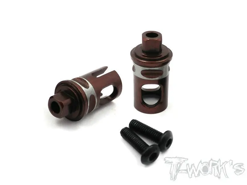 Te-126-H T-Work's Spring Steel Front Spool Cups  ( For Hpi/Hb Pro 5 ) 1