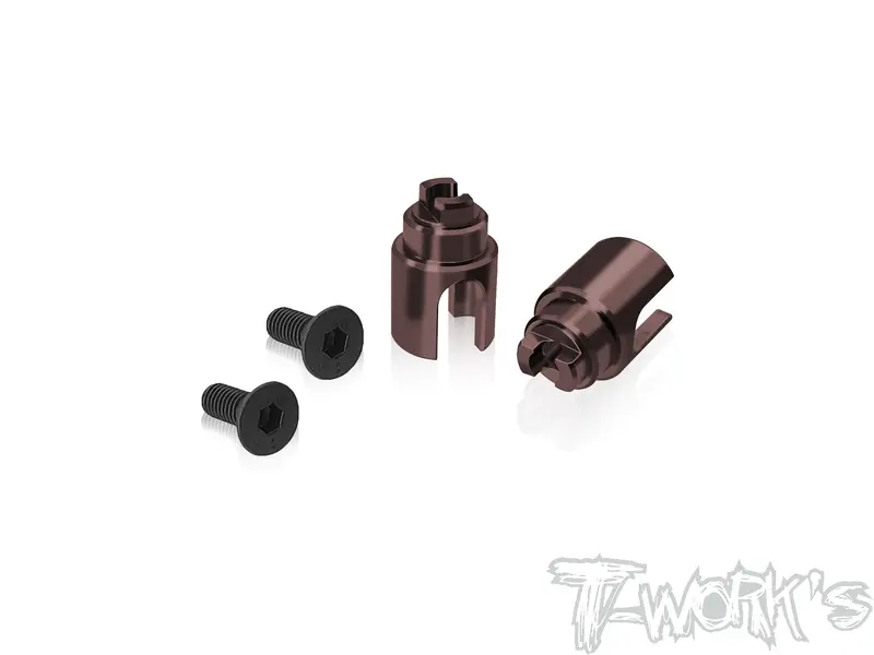 Te-126-Mi9    Spring Steel Front Bb Spool Cups ( For Schumacher Mi9  ) 2Pcs. 1