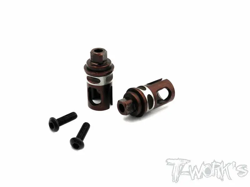 Te-126-Y T-Work's Spring Steel Front Spool Cups ( For Yokomo Bd7'15 ) 1