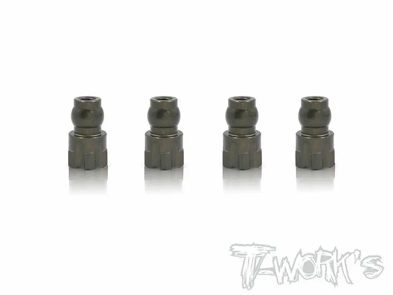 Te-128 7075-T6 Hard Coated Alum. Shock Bushings ( For Team Associated Rc10 B5/B5m ) 1