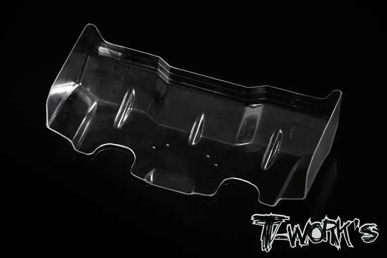 Te-129L 1/10 Lexan Flat Rear Wing  6.5" Wide  2Pcs. ( Light Weight ) 1