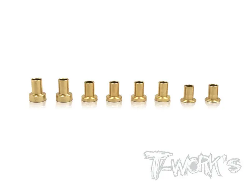 Te-130S Brass Caster Block Bushings Set (Team Associated Rc10 B5/B5m/T5m/Sc5m) 1