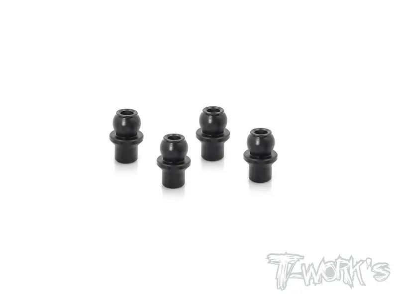 Te-138-410 Pom Shock Cap Bushings ( For Tekno Eb410 ) 4Pcs. 1