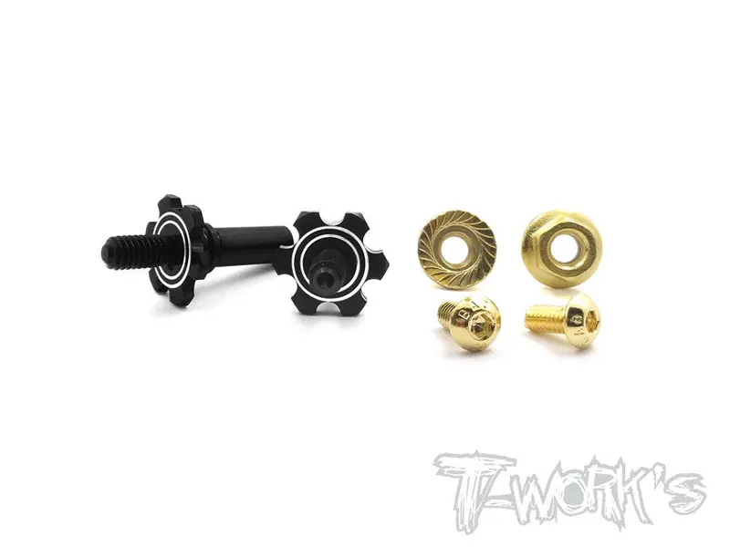 Te-153  7075-T6 Alum.Light Weight Front Axle ( Team Associated Rc10 B6/B6d/B6.1  ) 1