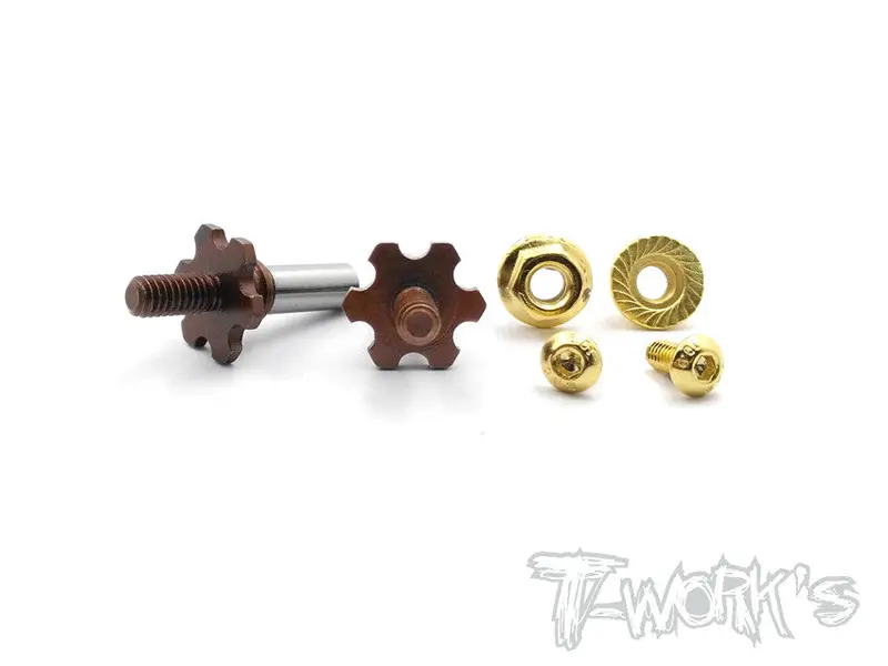 Te-153-S  Spring Steel Light Weight Front Axle ( Team Associated Rc10 B6/B6d/B6.1  ) 1