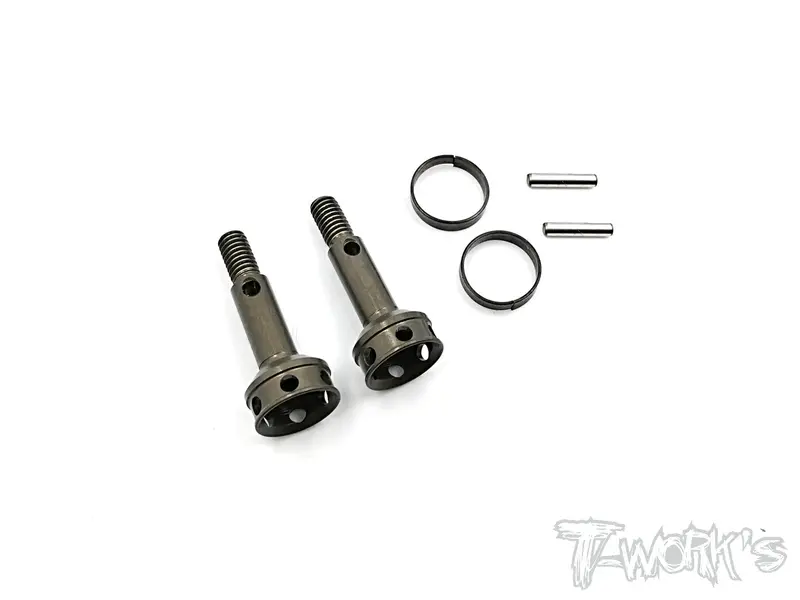 Te-154-M 7075-T6 Hard Coated Alum. Drive Axle ( For Mugen Mtc1 ) 2Pcs. 1