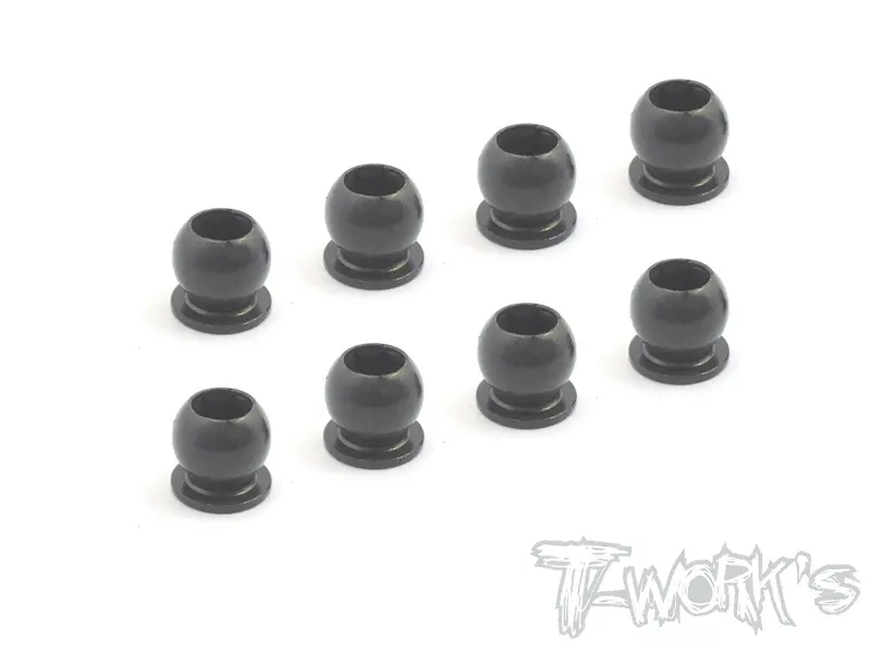 Te-155-X   7075-T6 Hard Coated Alum. 5.8Mm Shock End Ball  ( For Xray X12 2021 Eu/Us/T4'15/16/17/18/19/20/T4f/Nt1'19/ X1 2023 ) 8Pcs. 1