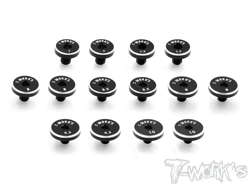 Te-162 7075-T6 Aluminum Steering Limiter Screw For Yokomo Bd7'15/16/Bd8 1