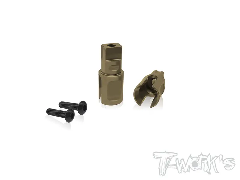 Te-163-X4   7075-T6 Hard Coated Alum.  Front Spool Cups ( For Xray X4/X4'22 ) 1