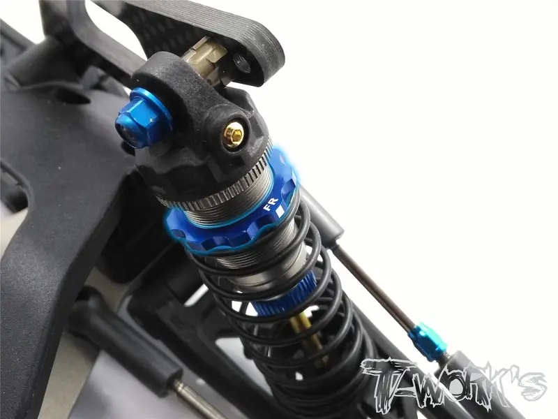 Te-169  Alum. Shock Adjustable Nut With Mark ( For Team Associated Rc10 B6/ B6d/ B64/ B64d/B6.1/T6.1 ) 1