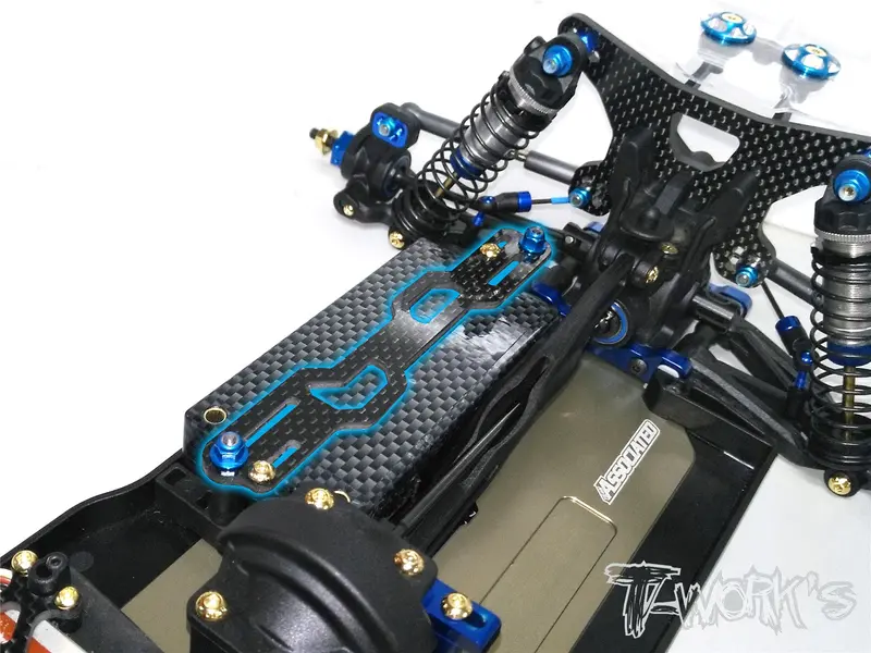 Te-171 Graphite Battery Strap ( For Team Associated Rc10 B64/B64d ) 1