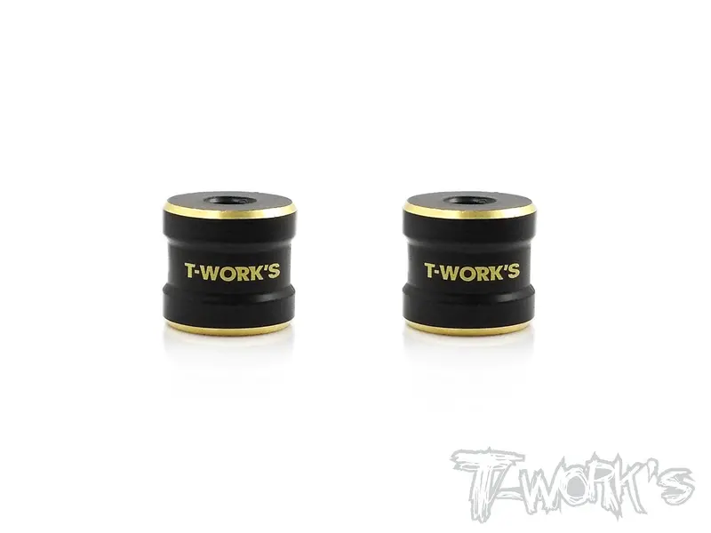 Te-173 Brass Rear Stiffener Bushing 3.5G ( For Serpent Sdx4 ) 2Pcs. 1
