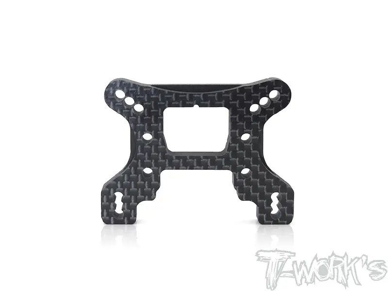 Te-182-B74 Graphite Front Shock Tower ( For Team Associated Rc10 B74 ) 1
