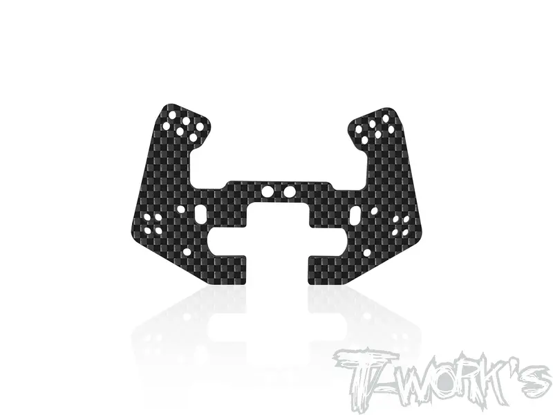 Te-182-Rc104wd   Graphite Front Shock Tower ( For Team Associated Rc10 4Wd ) 1