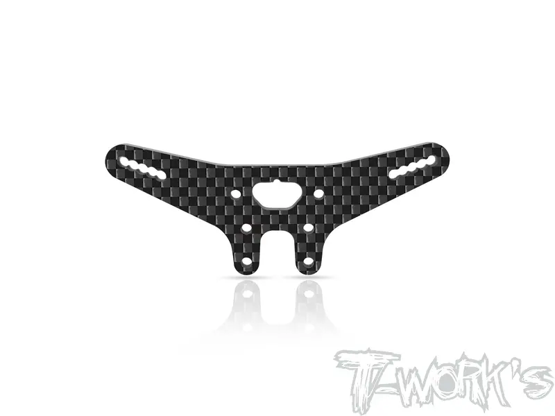 Te-183-B7.1-B   Graphite Rear Shock Tower Gull Dropper ( For Team Associated Rc10 B7.1 ) 1