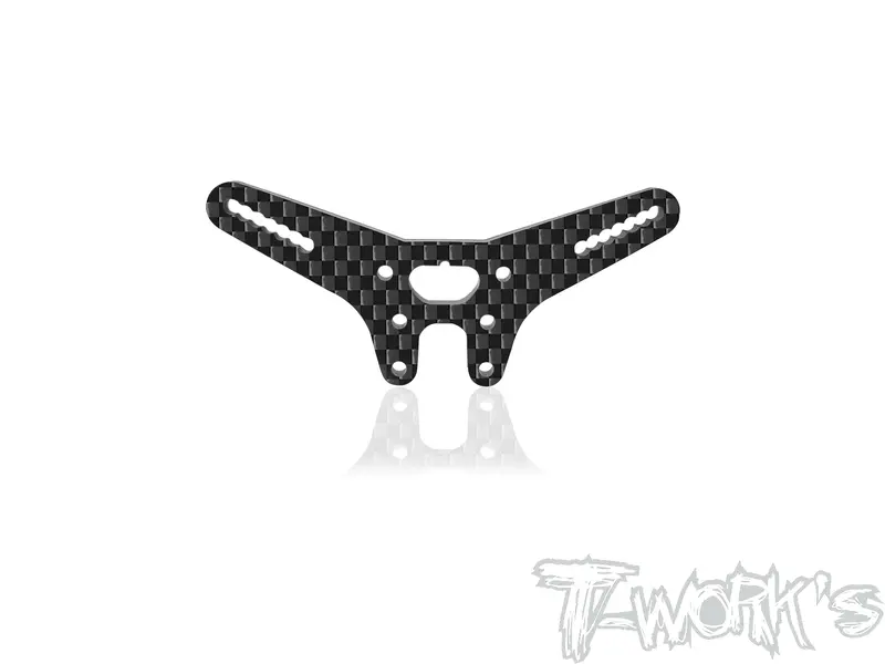 Te-183-B7-4   Graphite Rear Shock Tower -4Mm( For Team Associated Rc10 B7 ) 1