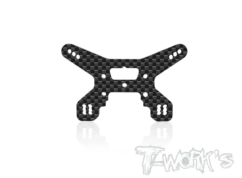 Te-183-B74.2-V2	  Graphite Rear Shock Tower +1.5Mm Camber Hole ( For Team Associated Rc10 B74.2/B74.1 ) 1