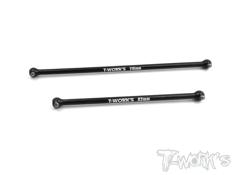 Te-184 7075-T6 Alum. Centre Drive Shaft Fw For Team Associated Rc10 B64/B64d 3