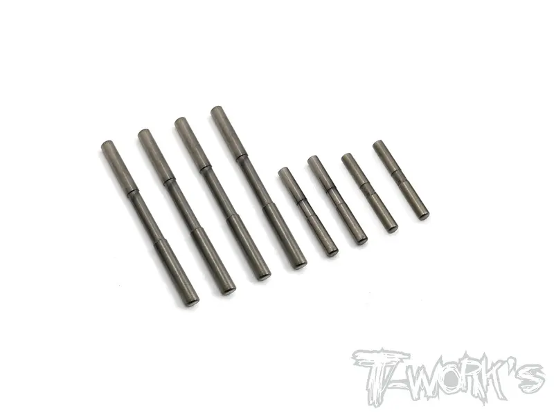 Te-199-T4 Dlc Coated Suspension Pin Set ( For Xray T4'16/T4'17'18/T4'19/T4'20/T4f/T4'21) 1