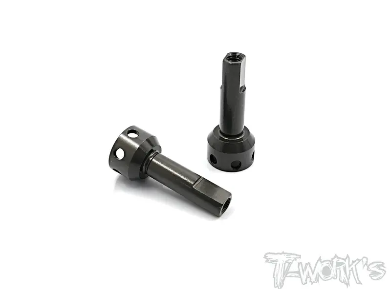 Te-201 7075-T6 Hard Coated Central Shaft Universal Joint ( For Xray Xb4/16/17/18 ) 2Pcs. 1