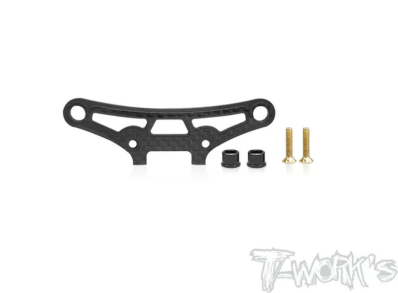 Te-203-Bd9  Graphite Upper Holder For Bumper ( For Yokomo Bd9 ） 1