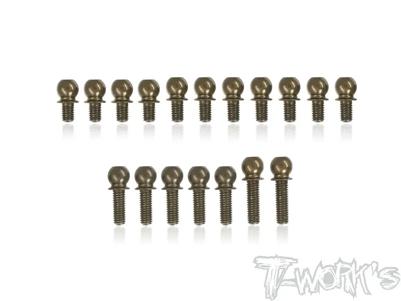 Te-205-T4f'21	7075-T6 Hard Coated Alum.Ball End Set ( For Xray T4f'21 ) 1
