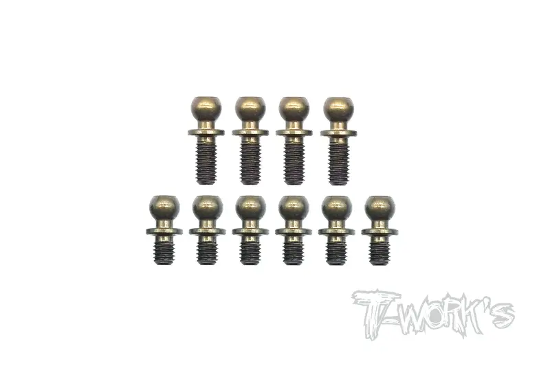 Te-205-X1221  7075-T6 Hard Coated Alum Ball End  ( For Xray X12 2021Eu / X12 2021 Us ) 1