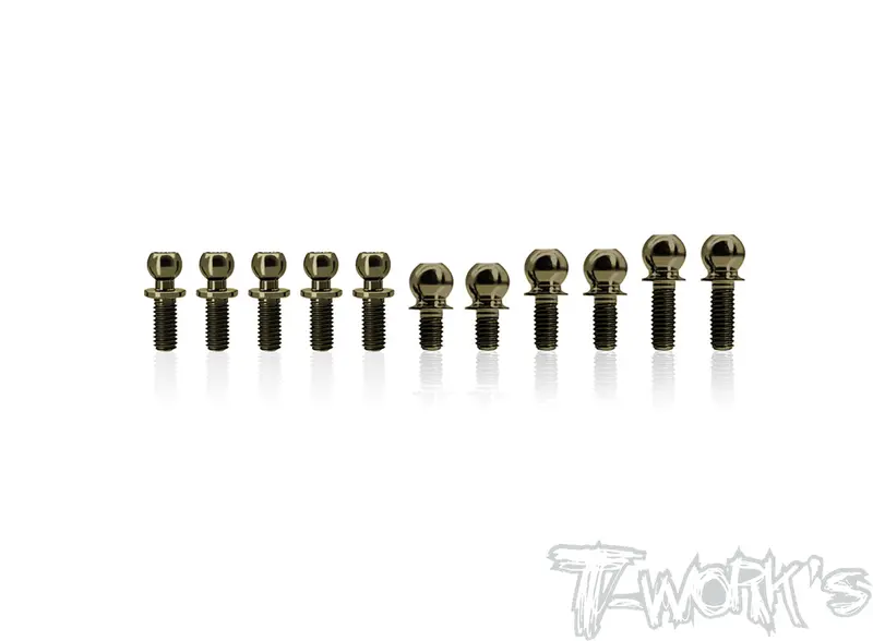 Te-205-X1'23	 7075-T6 Hard Coated Alum Ball End Set ( For Xray X1 2023 ) 1