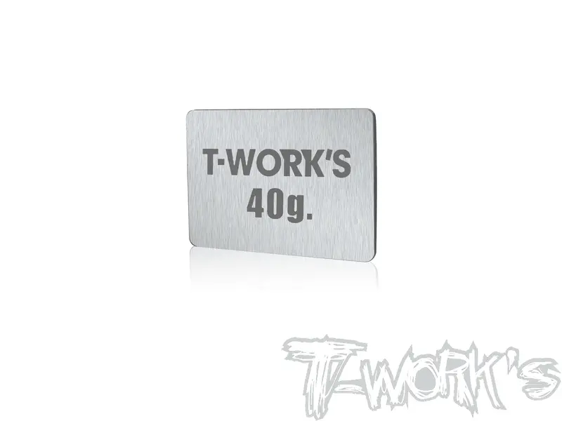 Te-207-J   Adhesive Type 40G Tungsten Balance Weight    41X31x1.7Mm 1