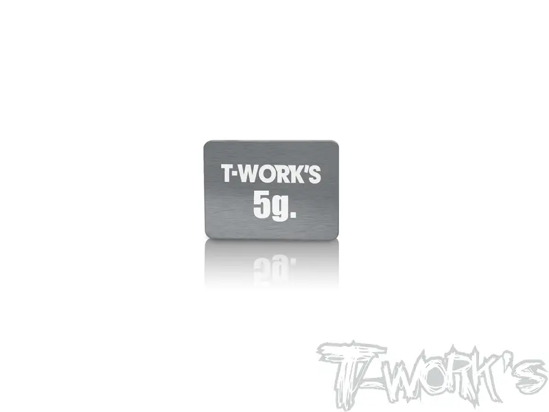 Te-207-L	Adhesive Type 5G Tungsten Balance Weight    13.8 X 18.9 X 1Mm ( For Awesomatix A800r/A800rr ) 1