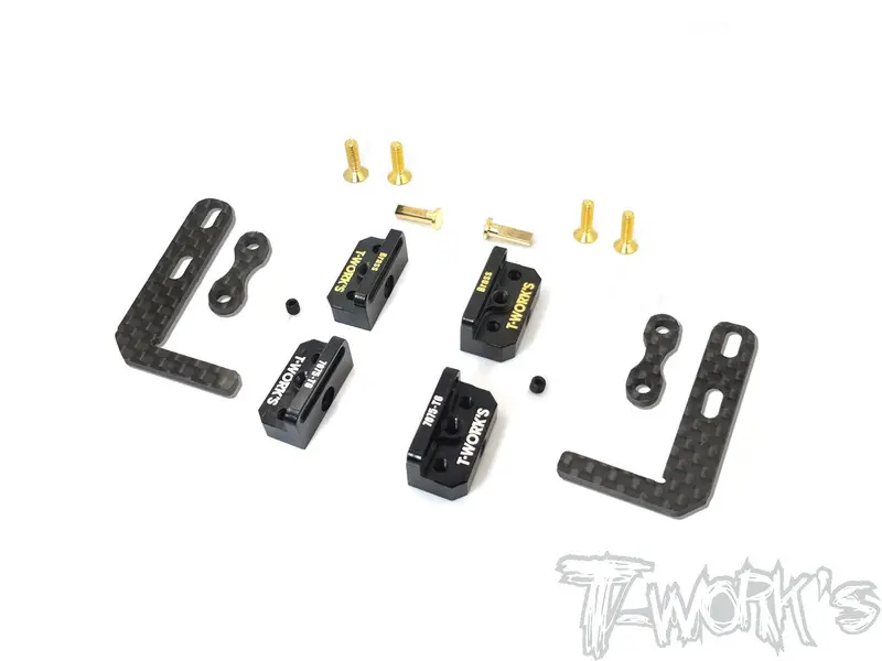Te-210-T4 Adjustable Battery Holder With Tape Mount Set ( For Xray T4' 17/18/19/20) 1