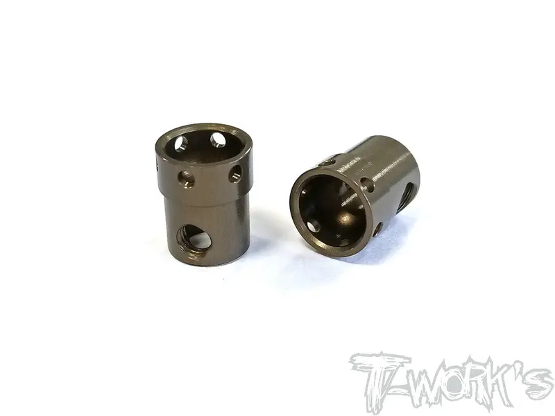Te-221-B74	7075-T6 Hard Coated Alum. Cva Center Drive Coupler( Team Associated Rc10 B74/B74.1) 2Pcs. 1