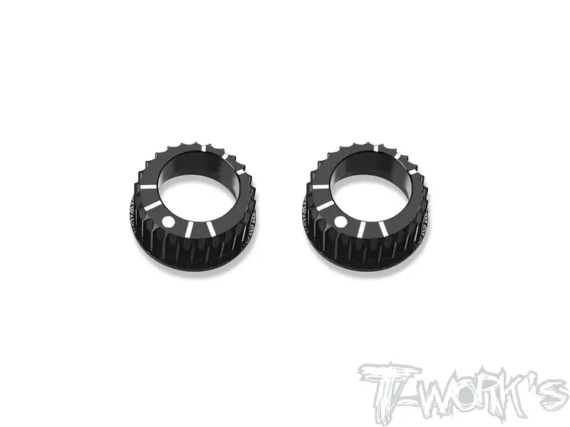Te-222-A800   Alum. Adjustment Bearing Hub ( For Awesomatix A800r/800 ) 2Pcs. 1