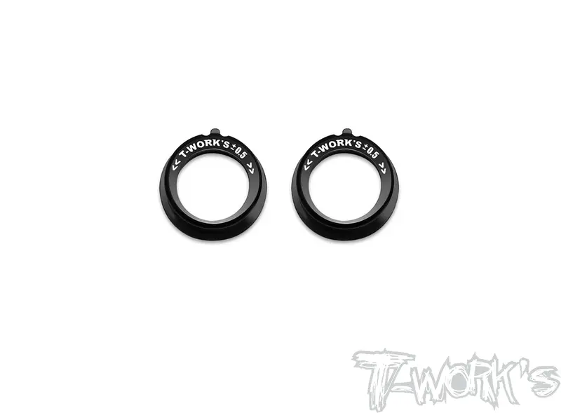 Te-222-X4-0.5	Alum. Adjustment Bearing Hub Reduce ±0.5Mm ( For Xray  X4/T4'20/19/18/17 / X4f'24 ) 2Pcs. 1