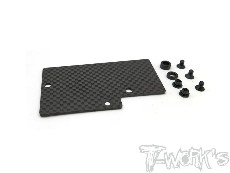 Te-223-Xb4'21 Graphite Electronics Mounting Plate ( For Xray Xb4'21 ) 1