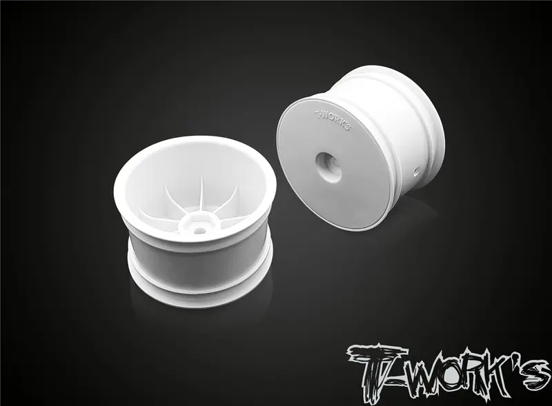 Te-226-D 2.2" 12Mm Hex Rear Wheel White/Yellow ( For Tlr 22/22-4 ) 1