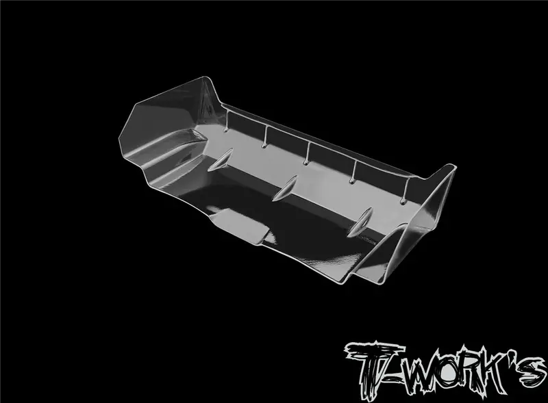 Te-228-A	  T-Work's  6.5" Astro-Carpet High-Clearance Flat Rear Wing (1:10 Buggy) 1