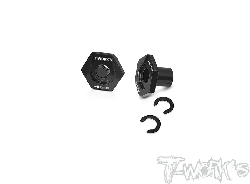 Te-231-X4-B  6Mm Bearing Wheel Hub Axle -0.5Mm ( Xray X4 ) 2Pcs. 1