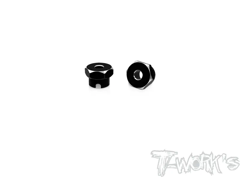 Te-241	7075-T6 Alum. 12Mm Hex Wheel Adapter For Ae Rc10 1/4 " Axle  ( For Kyosho Optima Rims Compatible ) 1