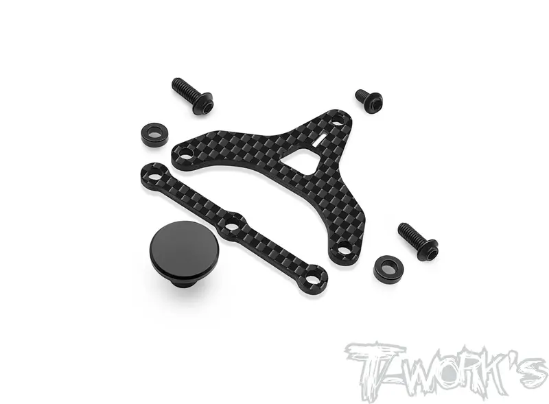 Te-244-A	   Graphite Top Plate Set ( For Team Associated Rc10 B74.2 ) 1