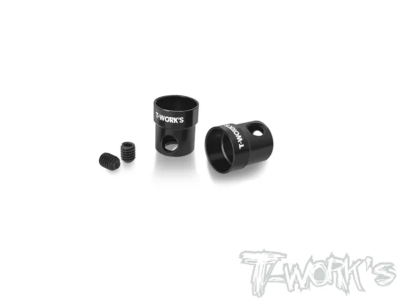 Te-244-G  Alum. Center Cvd Cup Cover ( 2Pcs. ) Black 1
