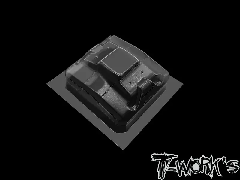 Te-245-B    Lexan 1/10 Front Lower Wing 2Pcs. ( For Team Associated Rc10 B6.4/3/2 ） 1