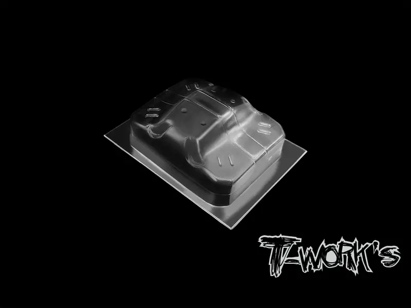 Te-245-C   Lexan 1/10 Front Lower Wing 2Pcs. ( For Team Associated Rc10 B7 ） 1