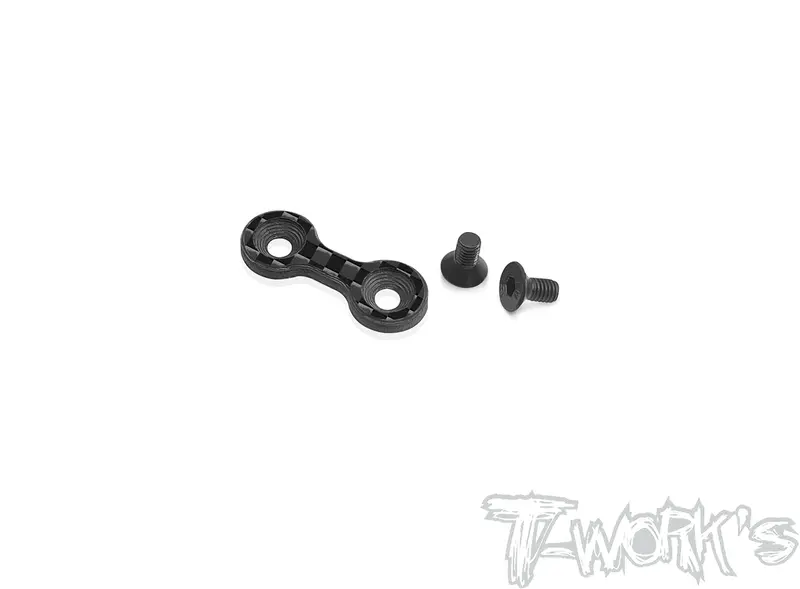 Te-247-B6.4	Graphite Front Wing Washer Button （ For  Team Associated Rc10 B6.4C/B6.4D ) 1
