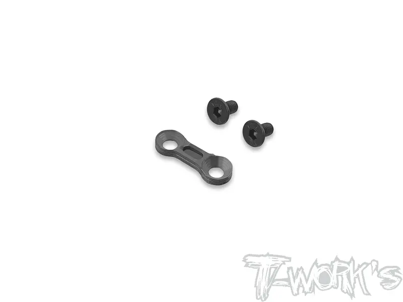Te-247-B7   Graphite Front Wing Washer Button（ For Team Associated Rc10 B7 ) 1