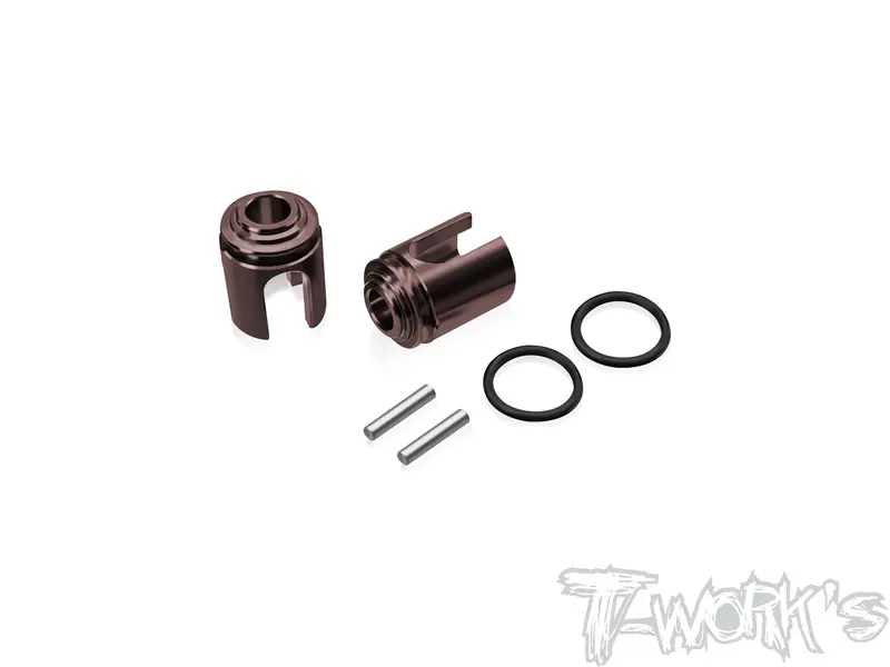 Te-249-Mi9   Spring Steel Light Weight Rear Bb Diff. Joint ( For Schumacher Mi9 & Ft9) 2Pcs. 1