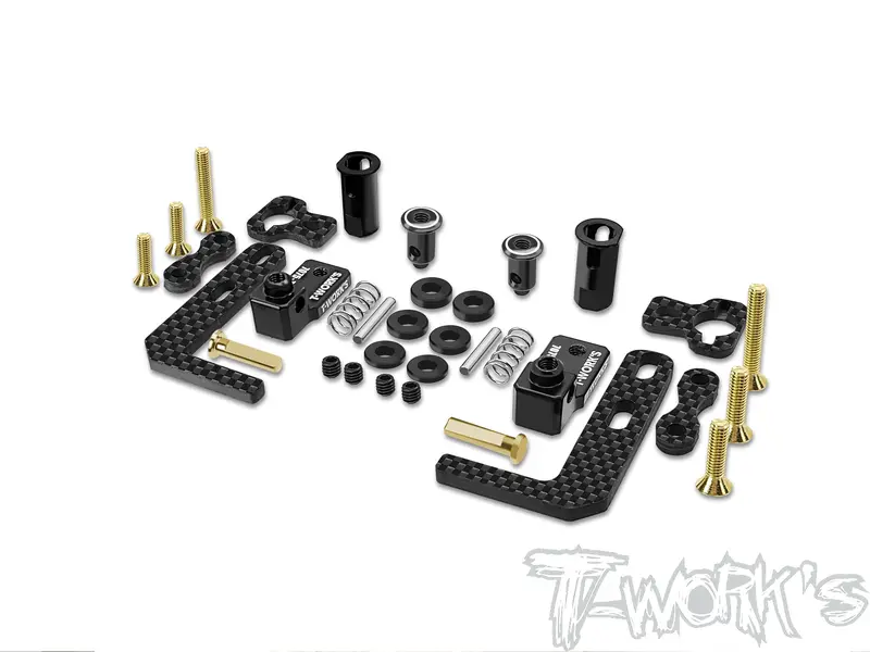 Te-257-X4   Easy-Snap Battery Holder Set ( Xray X4'23/22 , T4 ) 1