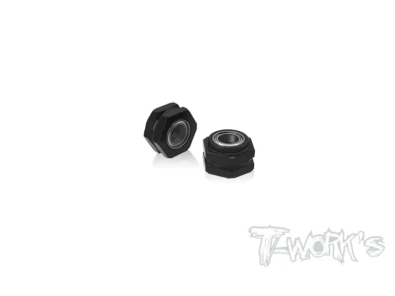 Te-263   Alum. Front Hex Adapter With Bearing For Tamiya Dt03 1